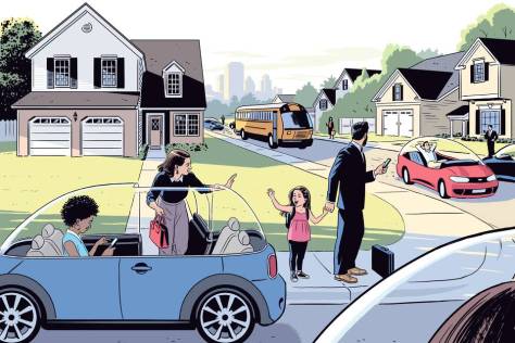 Cars and suburbs